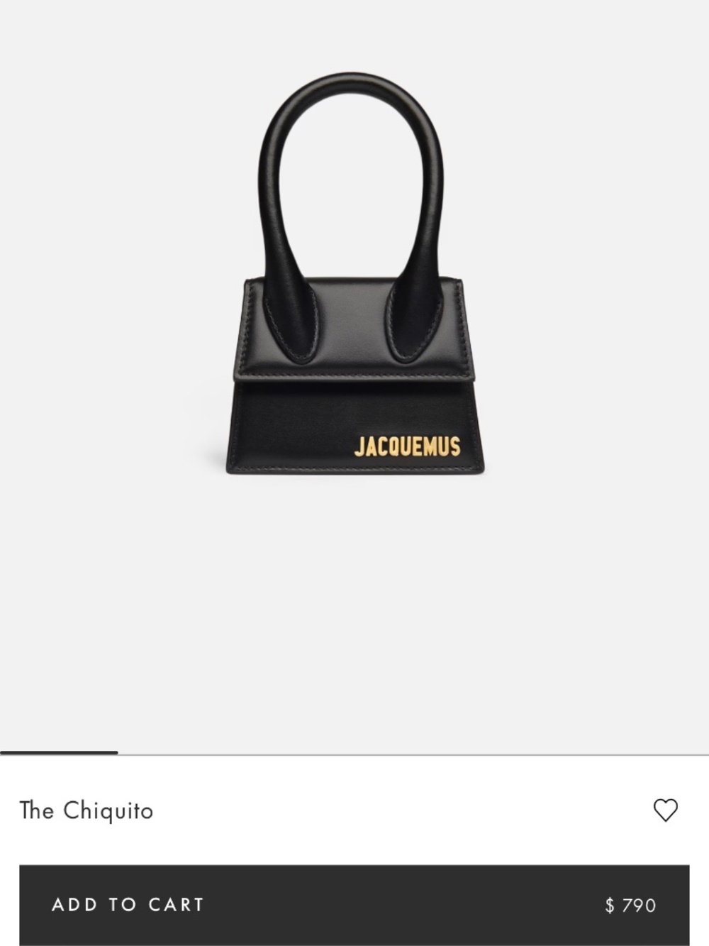Jacquemus Chiquito Purse